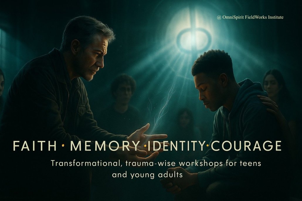 Faith-based youth workshop with trauma-informed practices